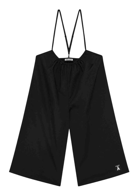 Pantalone bambina nero in cotone Patrizia Pepe | 7T0017/MANERO